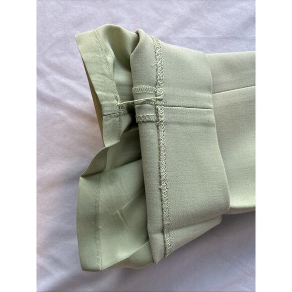 The Limited Scandal Collection Handler Pant Sage Green Sz 12 / Crochet Top L - Picture 8 of 16